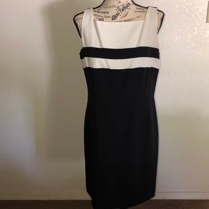 Black and white dress